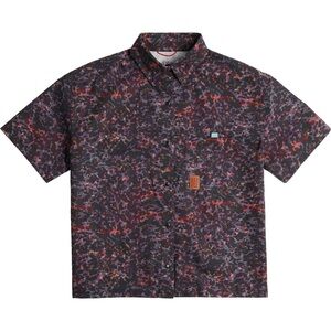 NWT Topo Designs Retro River Short-Sleeve Shirt Black Meteor - Women's Small